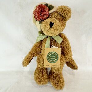 New 1998 Boyds Bear Plush Auntie Aleena De Bearvoire Vintage 11" 918451 w Tags